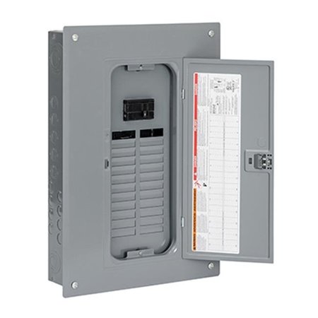 SQUARE D Load Center, QO, 24 Spaces, 100A, PoN Convertible Main Breaker, 1 Phase 192260